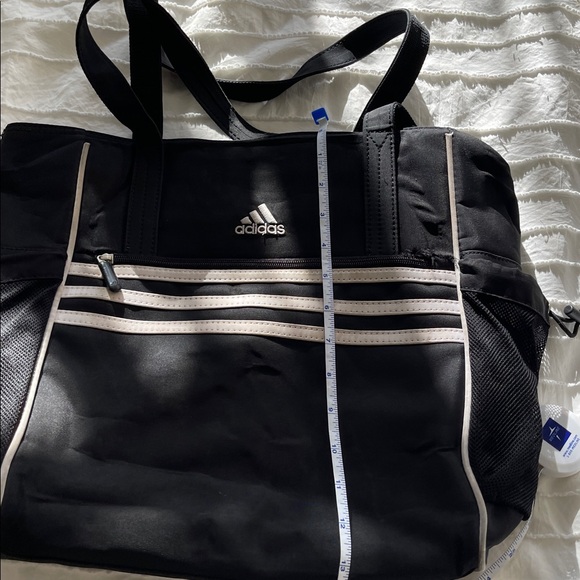 Adidas Black and White Sports Tote - Picture 4 of 6